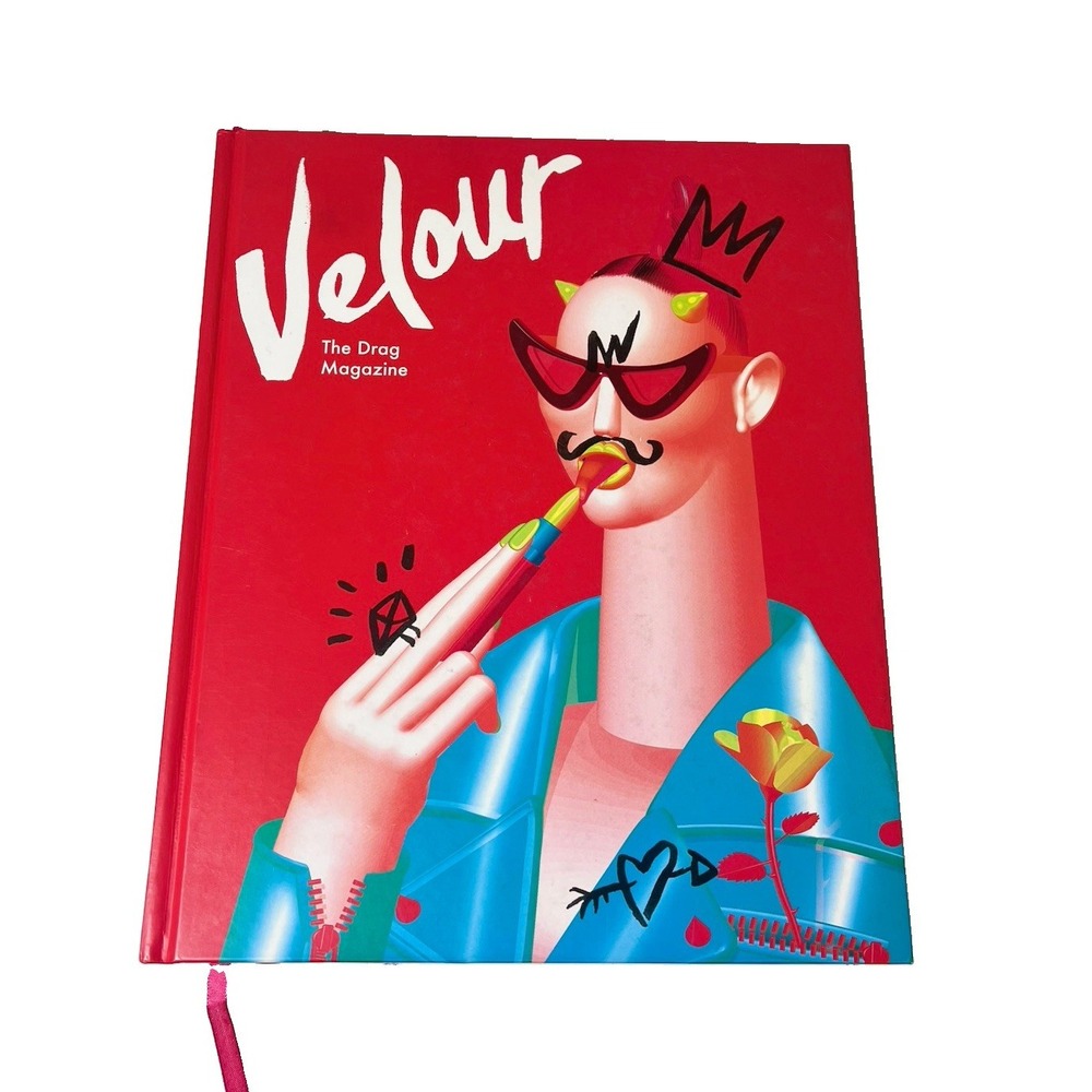 Velour: The Drag Magazine Sasha Velour Hardcover Coffee Table Collectors RARE